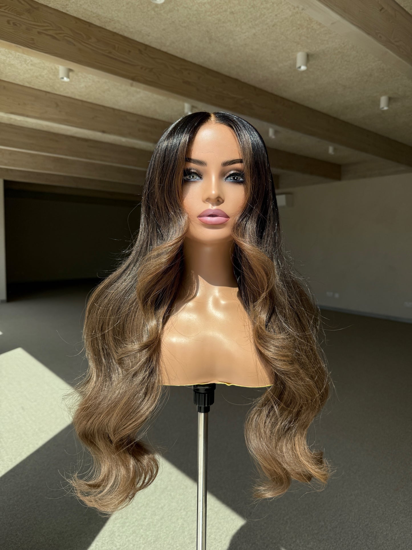 Ready To Ship Aluna Wig (9x6 HD Lace) - Medium size cap