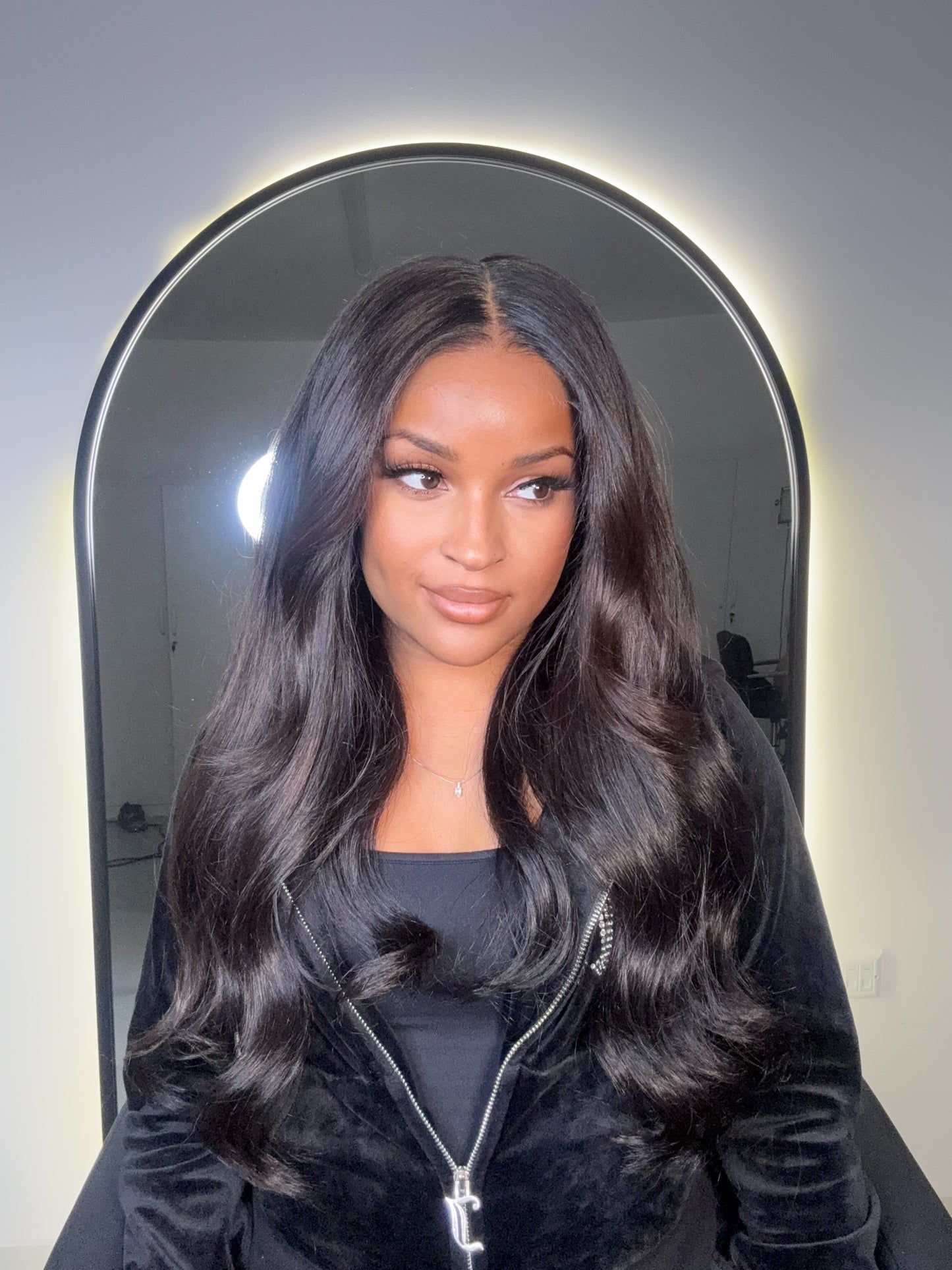 Ready To Ship Midnight Claddagh Wig (6x6 HD Lace)