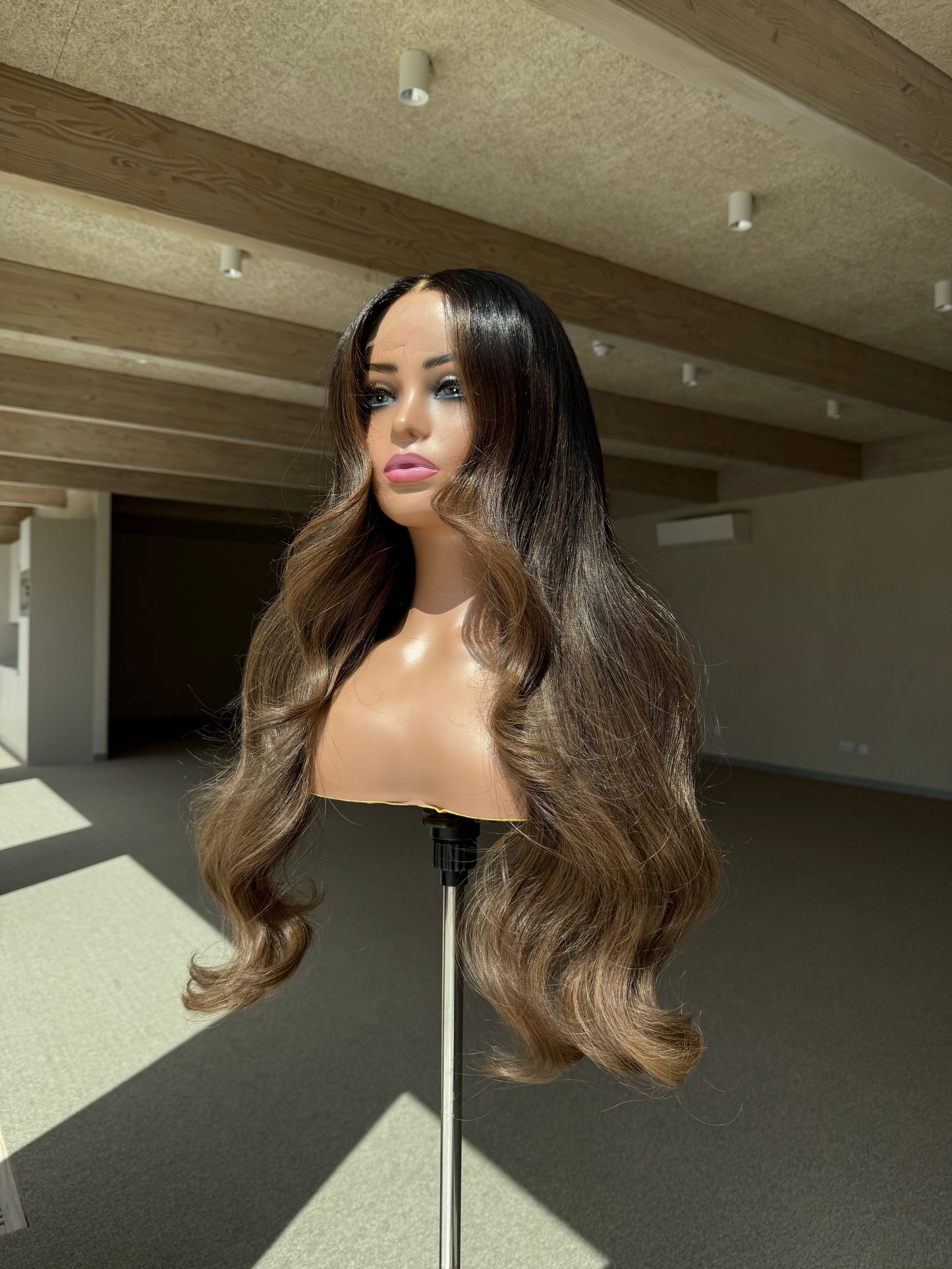 Ready To Ship Aluna Wig (9x6 HD Lace) - Medium size cap