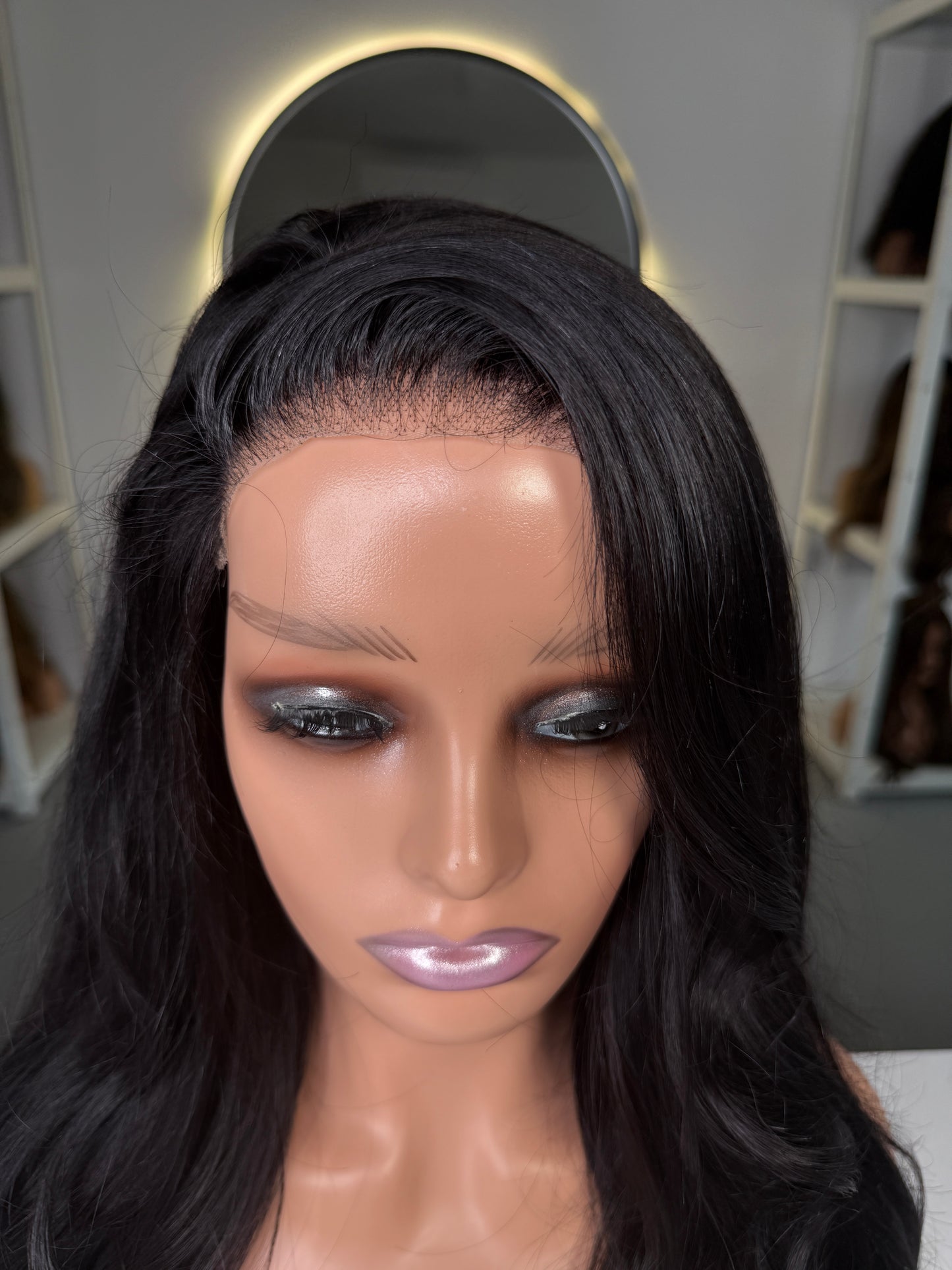 Pre-Cut Lace Rania Wig (6x6 HD Lace) - Large Size Cap