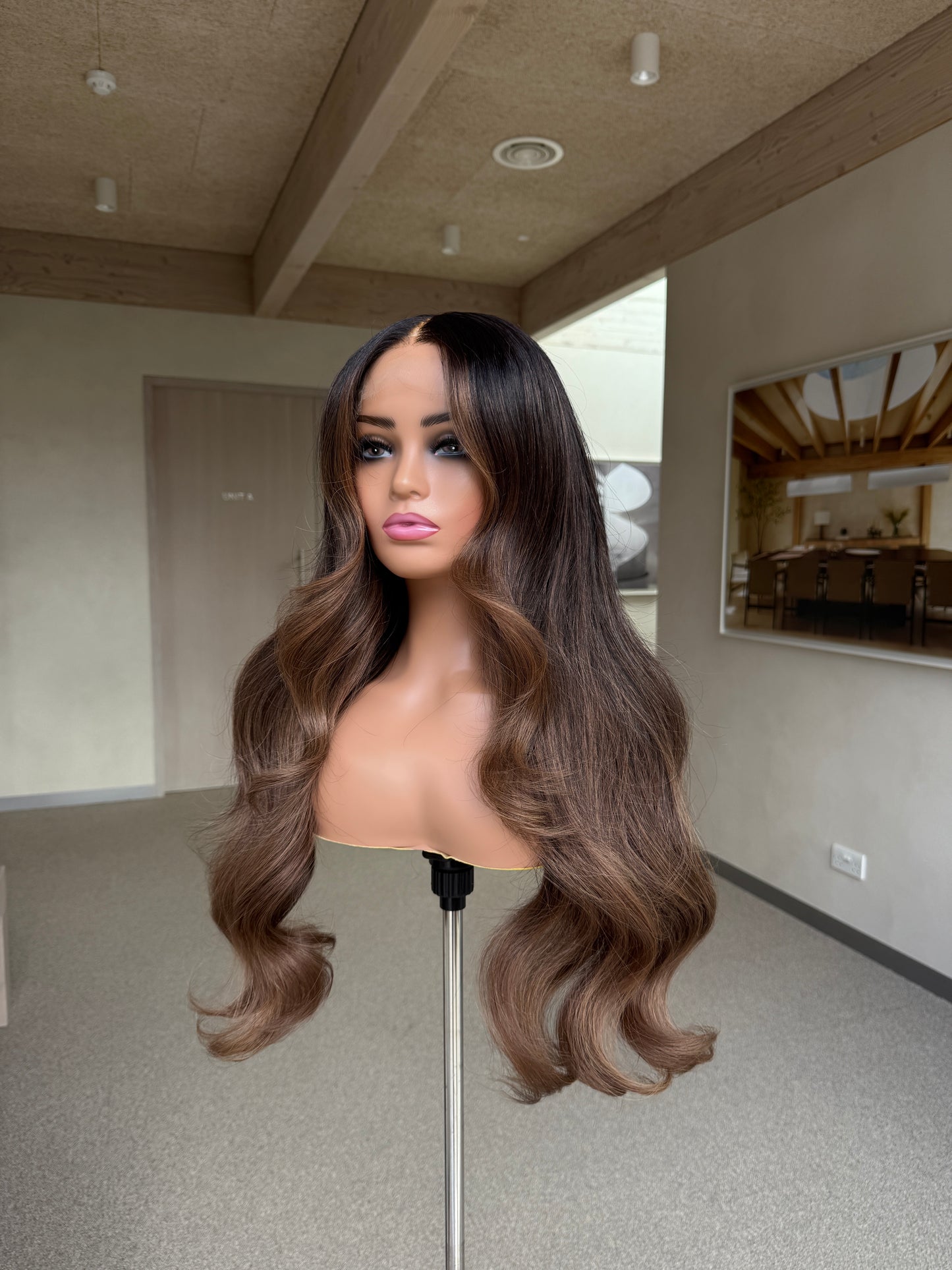 Ready To Ship Aluna Wig (9x6 HD Lace) - Medium size cap