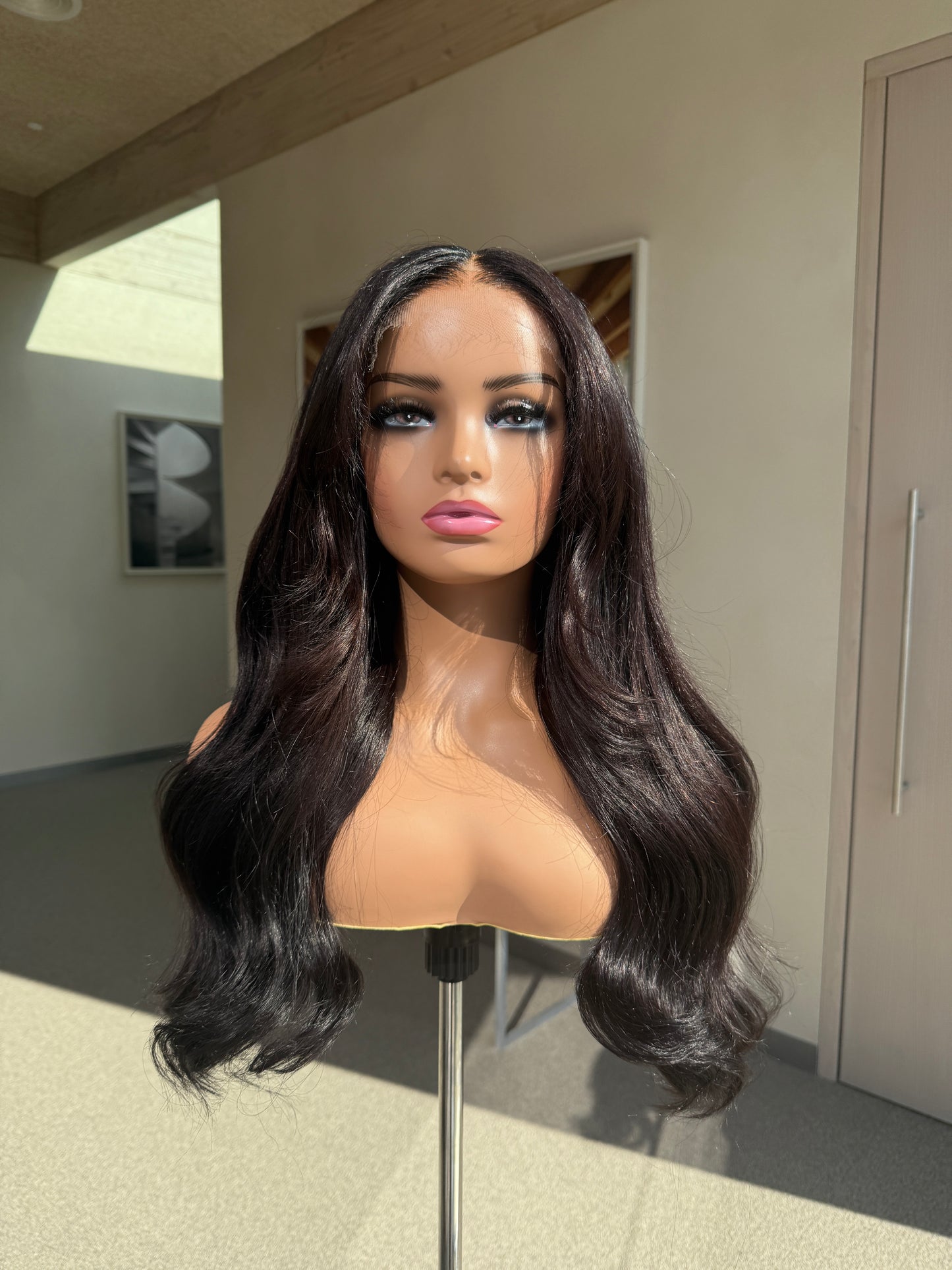 Ready To Ship Midnight Claddagh Wig (6x6 HD Lace)
