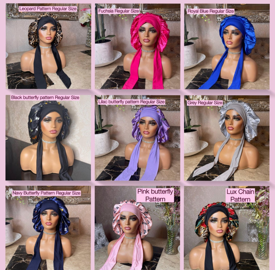 Gorro de lujo para el cabello, tamaño normal