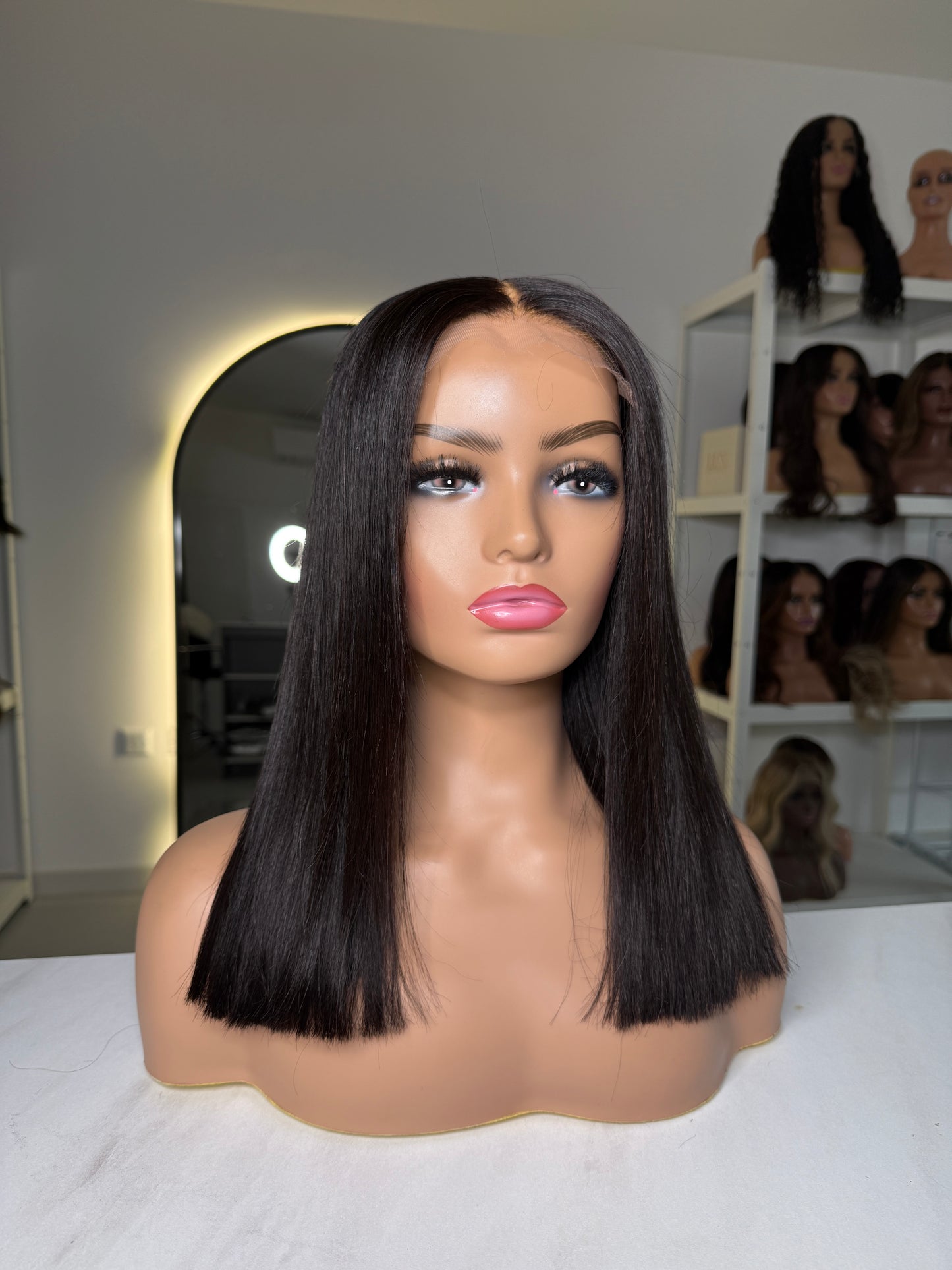 Ready To Ship Cleo Wig (6x6 & 5x5 HD Closure - Small/ Medium Size)