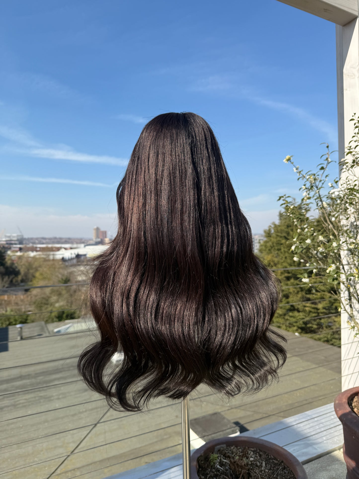 Ready To Ship Midnight Claddagh Wig (6x6 HD Lace)