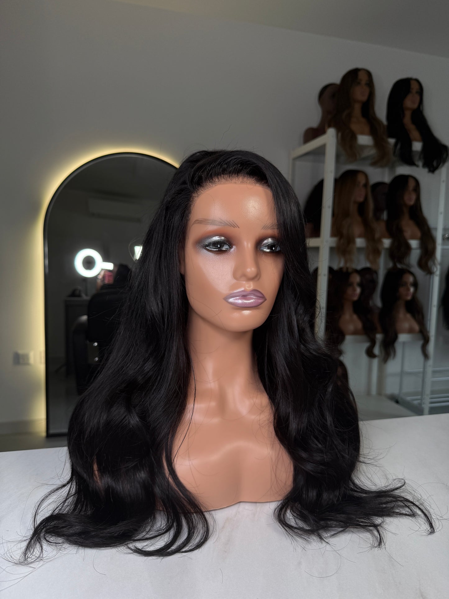 Pre-Cut Lace Rania Wig (6x6 HD Lace) - Large Size Cap