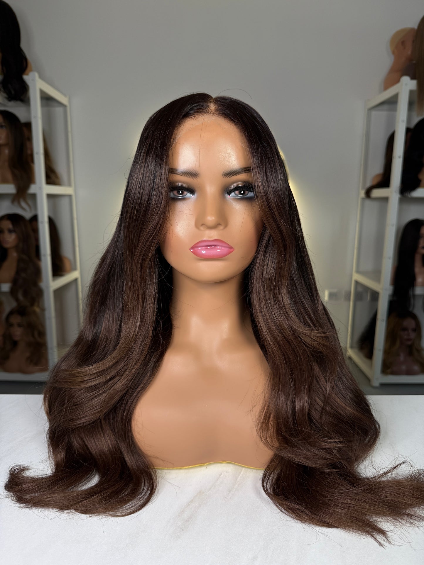 Ready To Ship Avienne Wig (7x7 HD Lace Large Size Wig Cap)