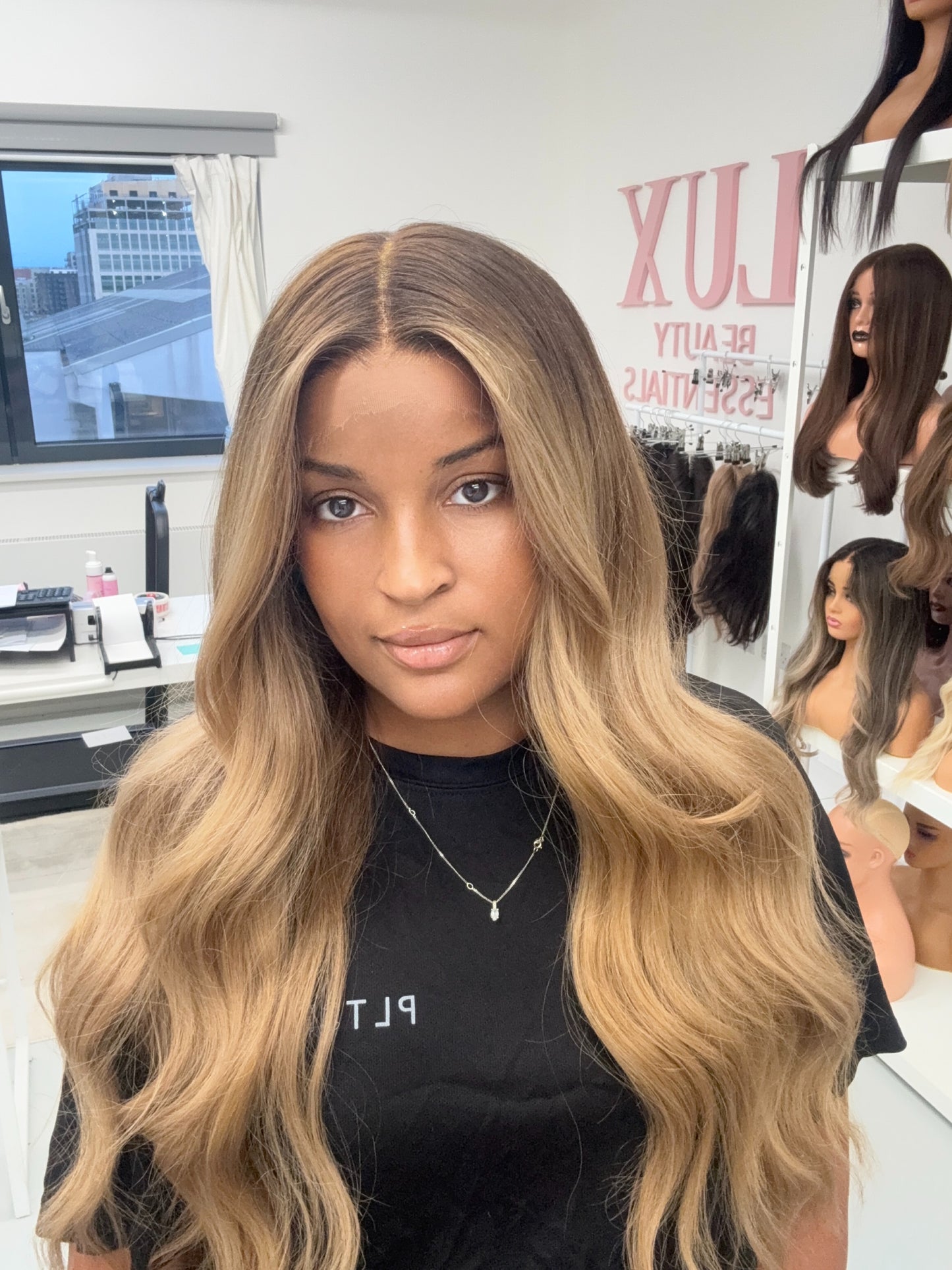 Ready To Ship Aurelia Wig (Full Lace Wig HD lace) - Medium Cap size