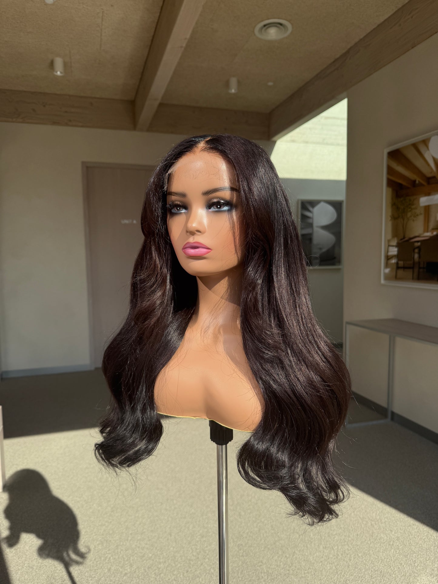 Ready To Ship Midnight Claddagh Wig (6x6 HD Lace)