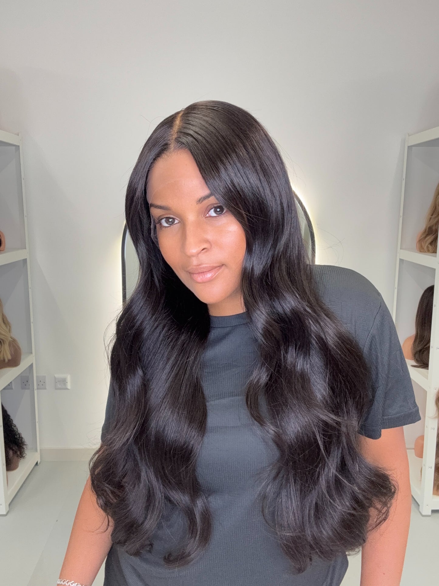 Ready To Ship Savanna Wig (13x4 Wig HD Lace Medium Size Wig Cap)