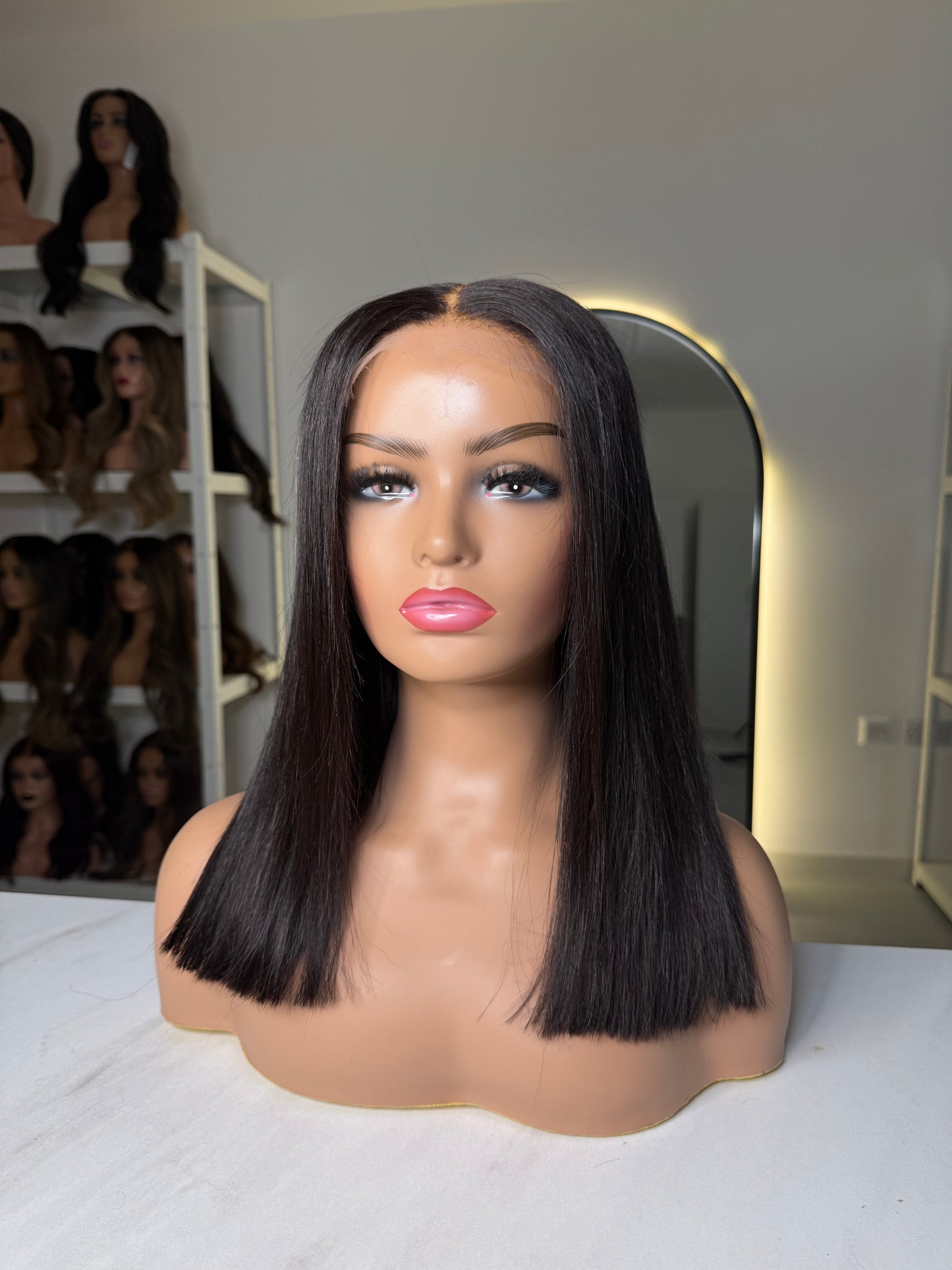 Ready To Ship Cleo Wig (6x6 & 5x5 HD Closure - Small/ Medium Size)