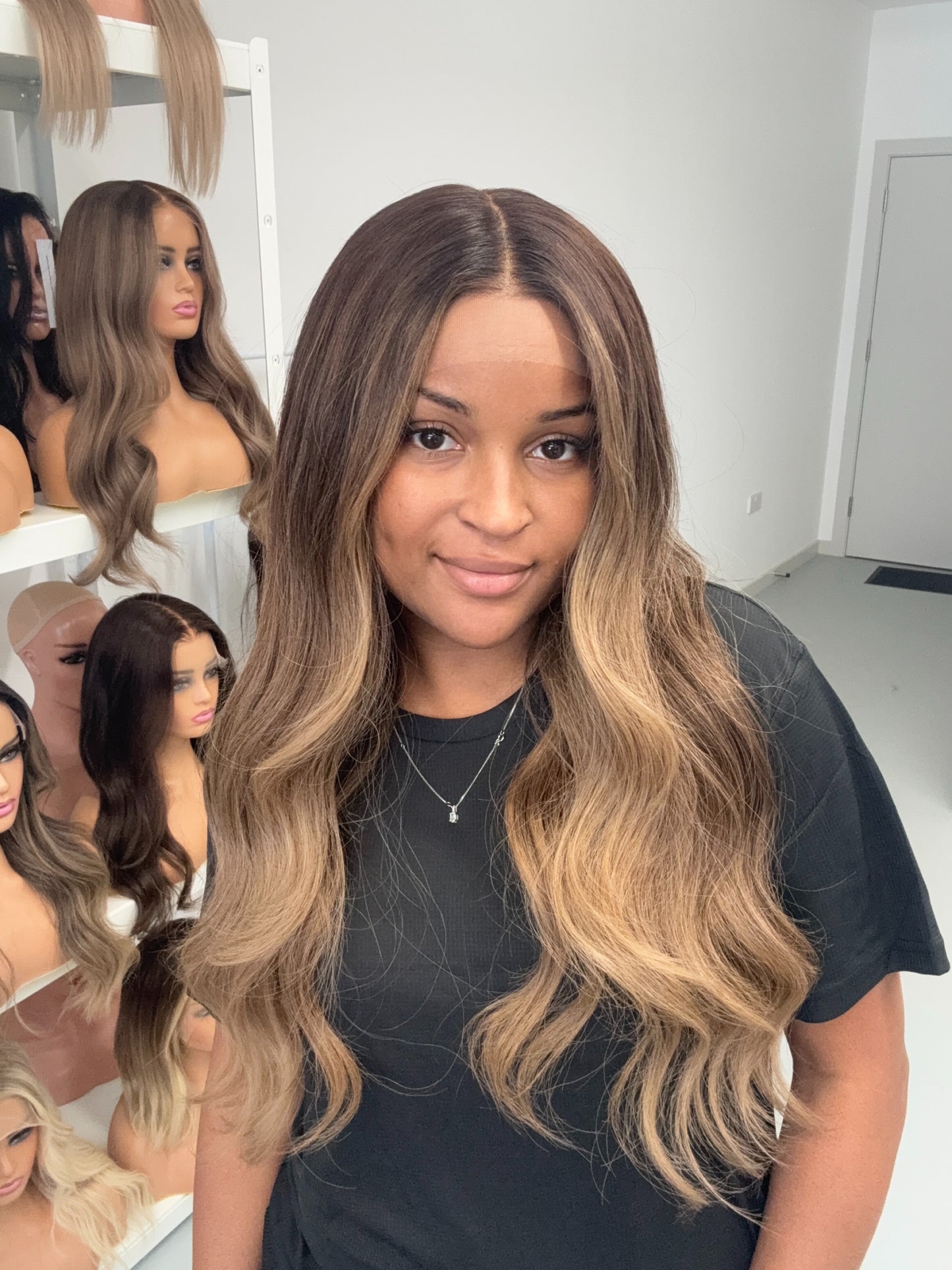 Ready To Ship Honey Wig (9x6 HD lace) - Small Cap size