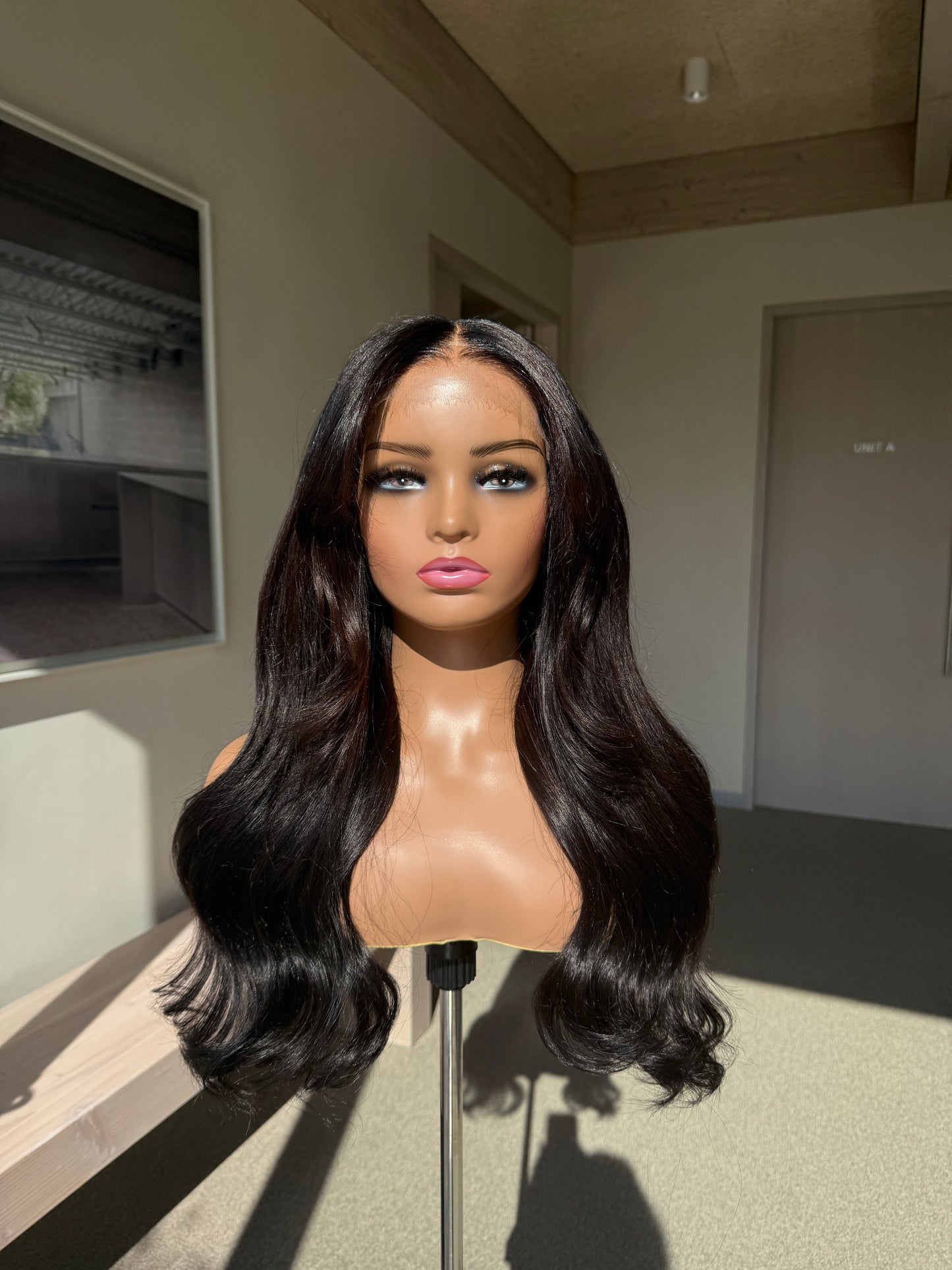 Ready To Ship Midnight Claddagh Wig (6x6 HD Lace)
