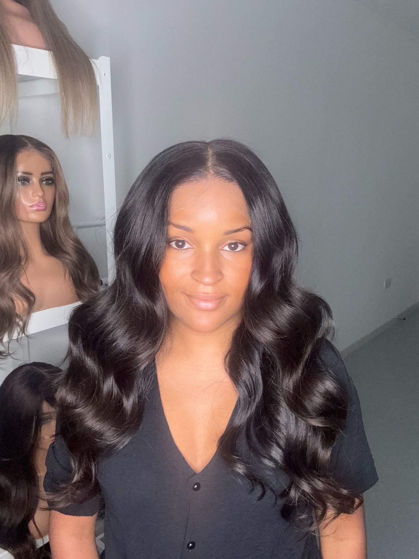 Ready To Ship Judi Wig (6x6 HD Lace) - Double Drawn Full Ends - Virgin Hair