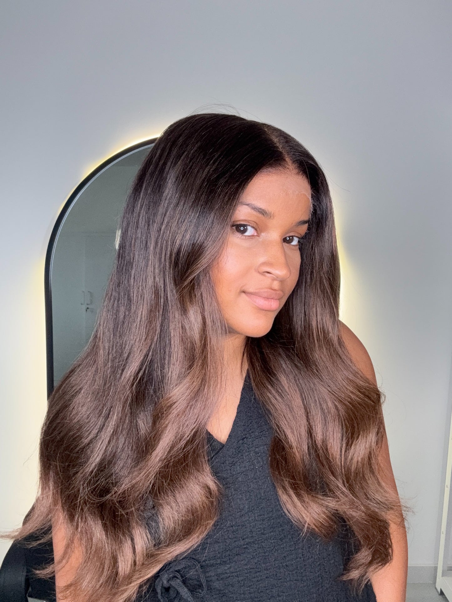 Ready To Ship Avienne Wig (7x7 HD Lace Large Size Wig Cap)