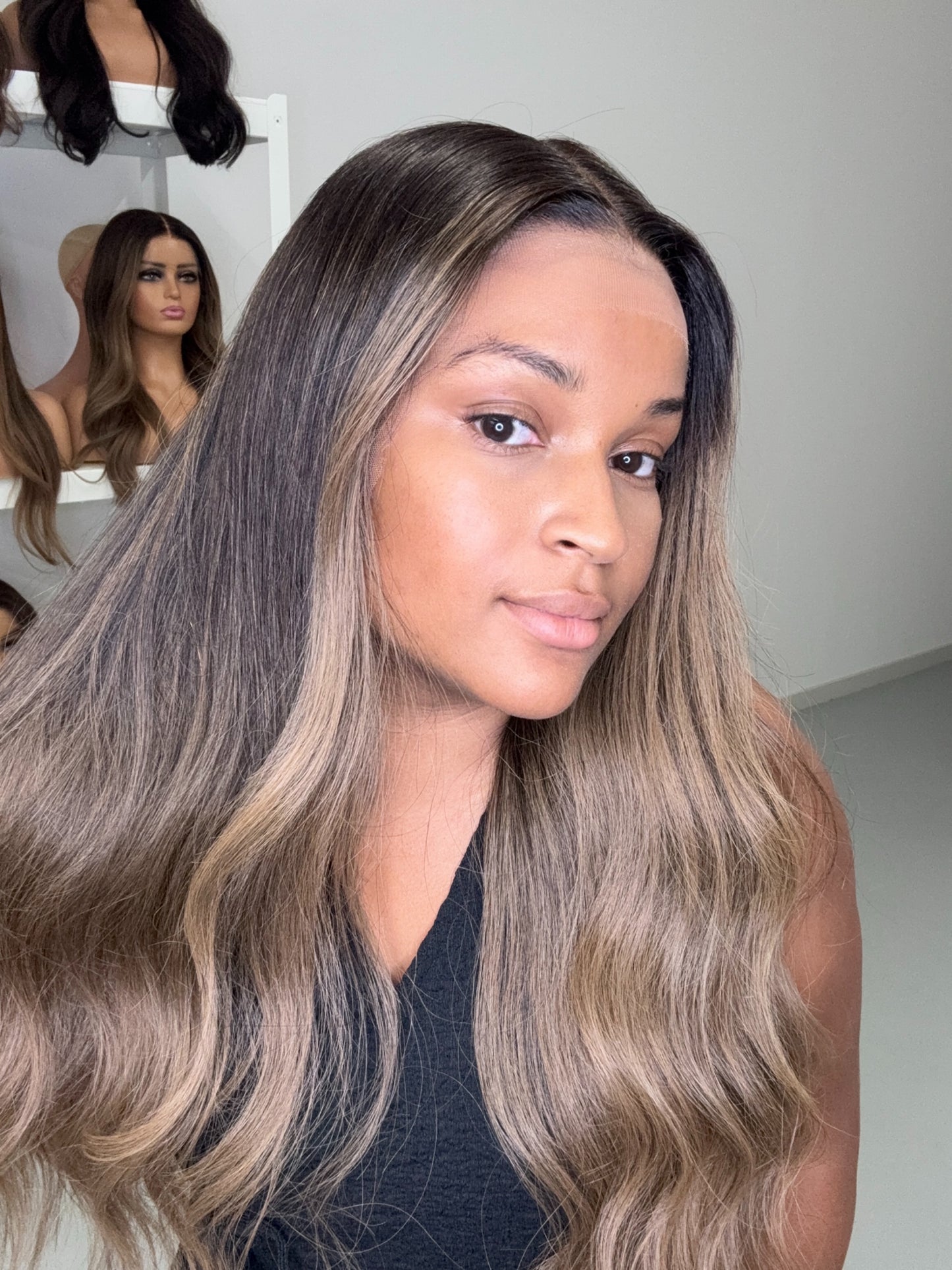 Ready To Ship Elané Wig (13x4 HD Lace Small Size Wig Cap)