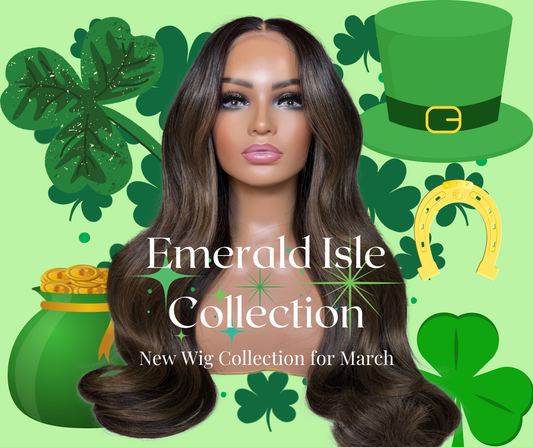 Emerald Isle Collection: Luxury Balayage Wigs Inspired by Ireland’s Natural Beauty