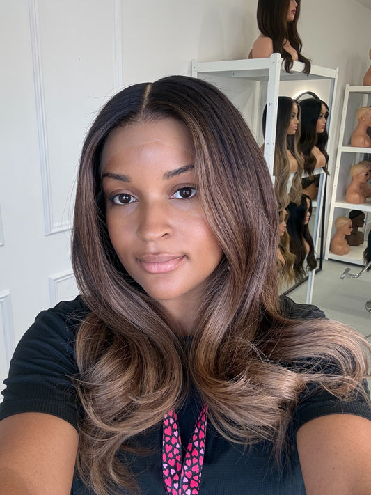 Ready To Ship Mena Wig (13x6 HD lace) - Small Cap size