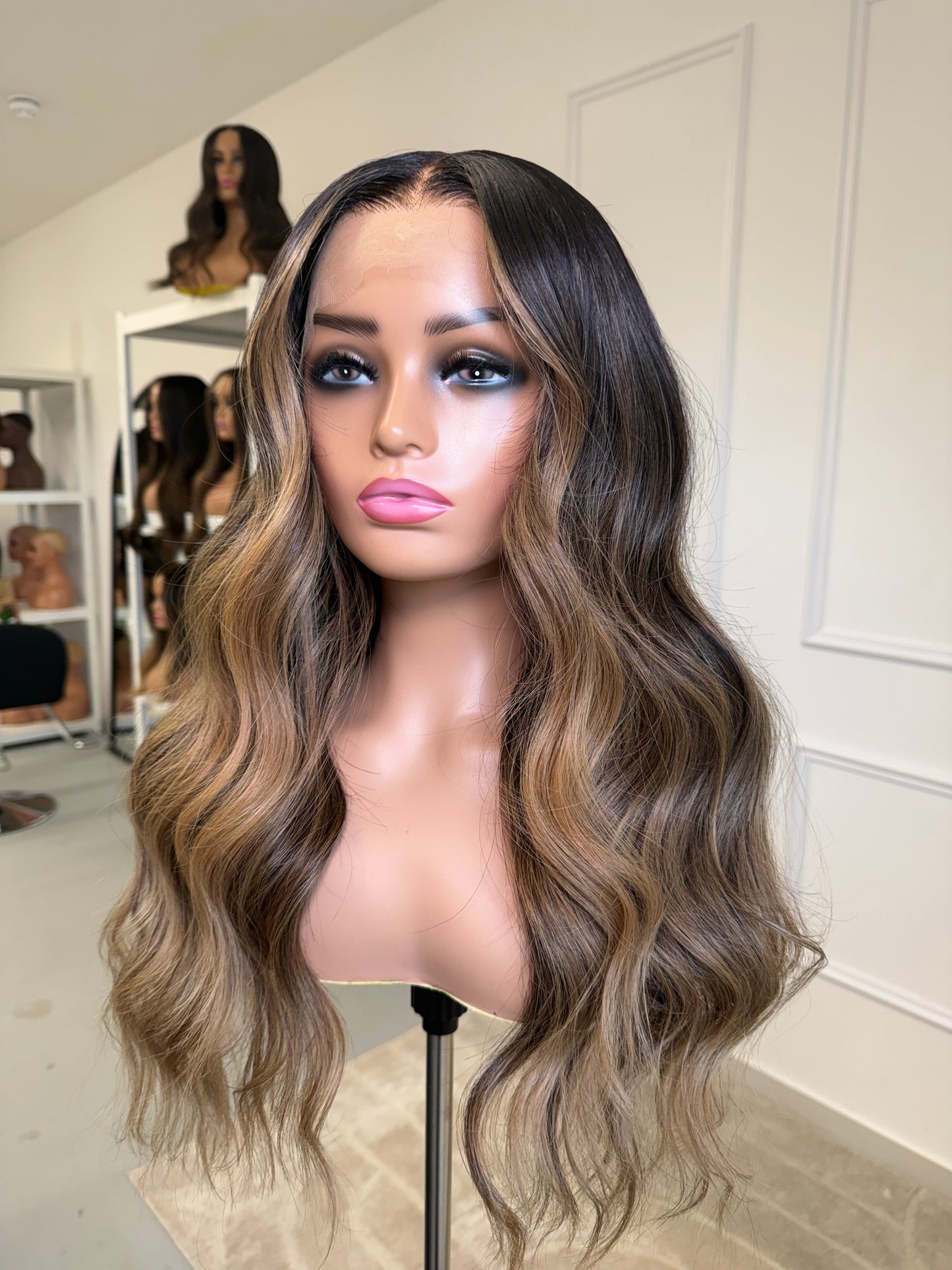 Ready To Ship Cassandra Wig (9x6 HD lace) - Large Cap size