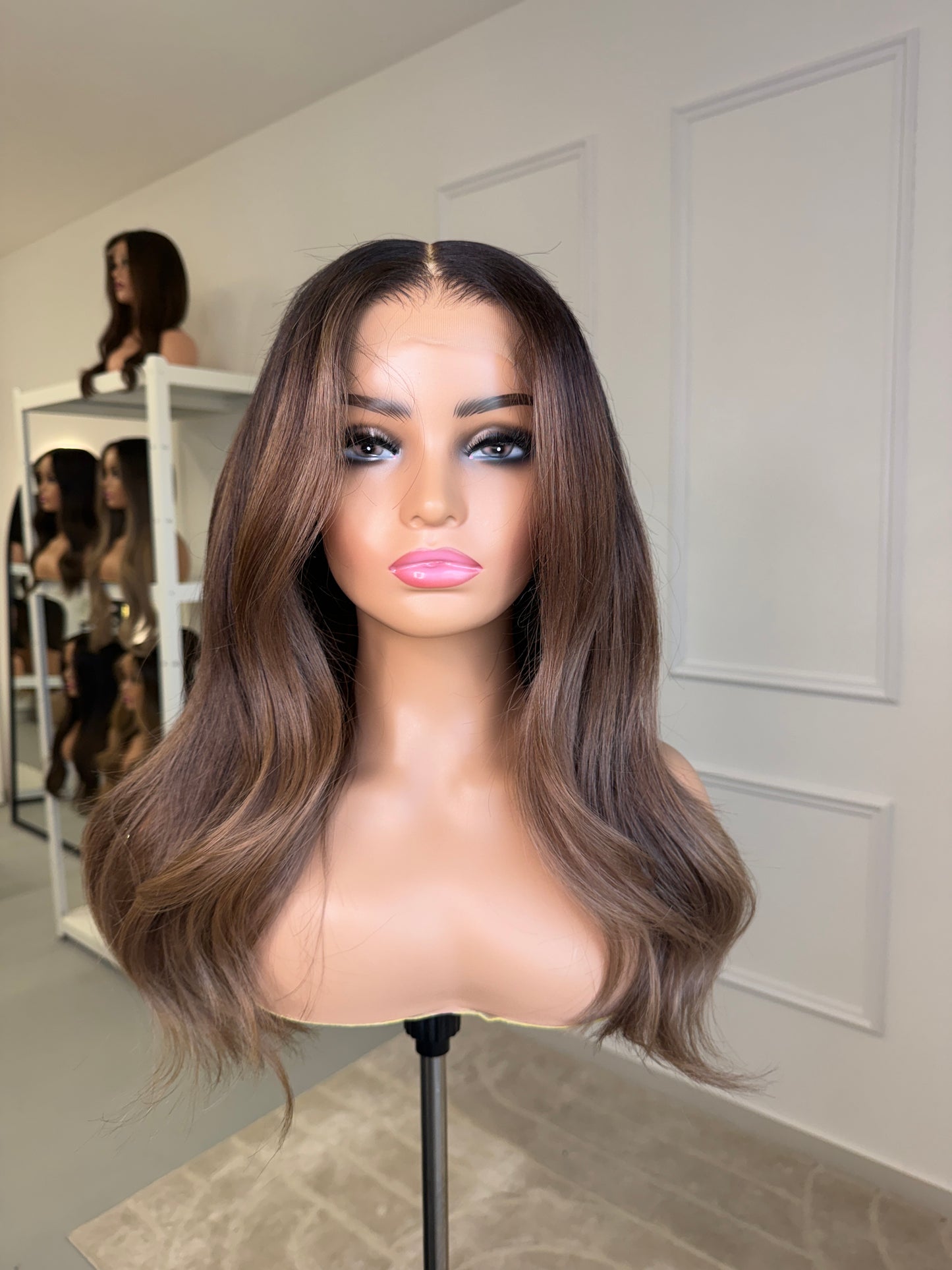 Ready To Ship Mena Wig (13x6 HD lace) - Small Cap size