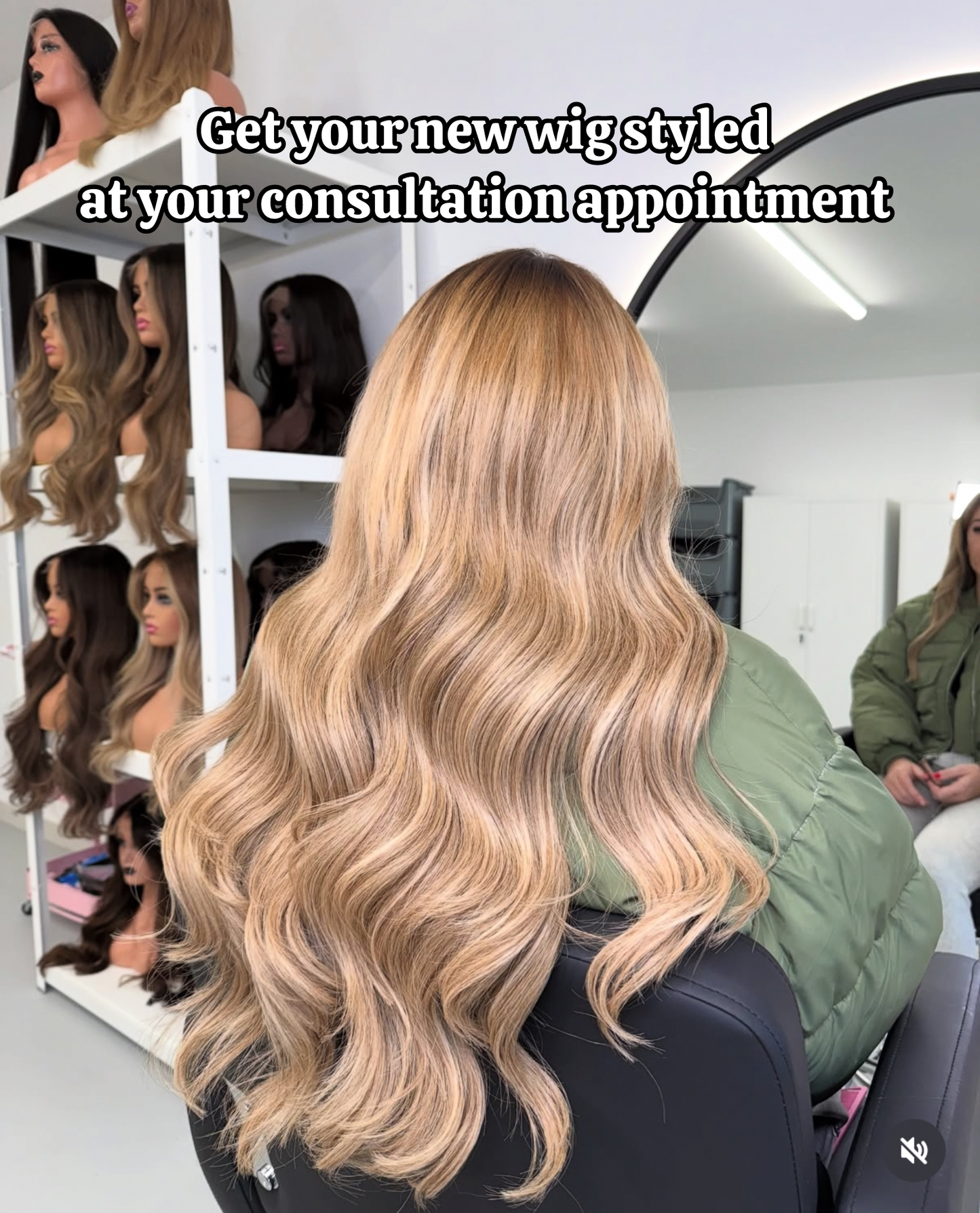 In Person Wig Consultation Service - At our showroom