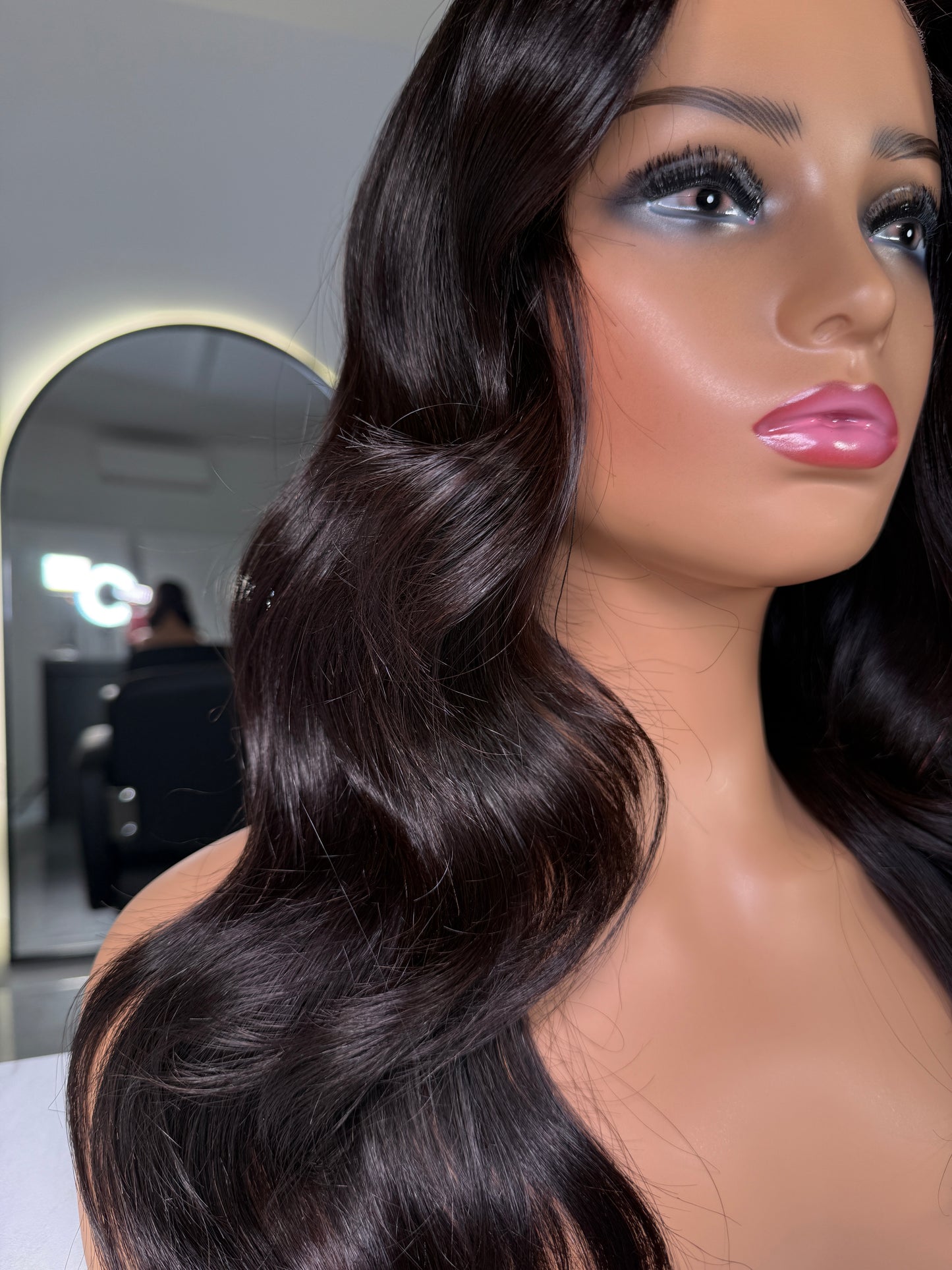 Pre-Cut Lace Camilla Wig (5x5 Swiss Lace)  - Extra Small Size Cap