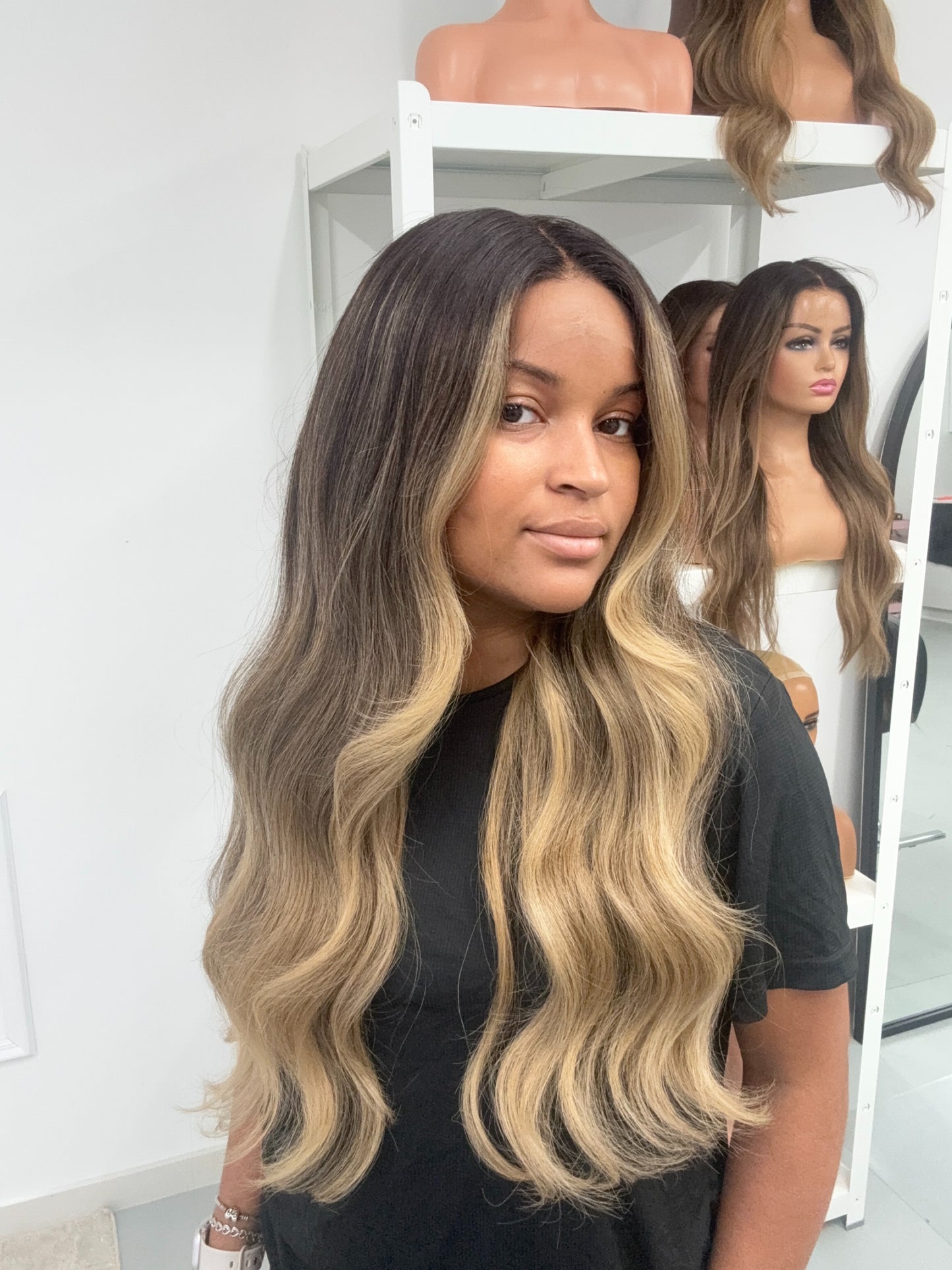 Ready To Ship Serai Wig (9x6 HD lace) - Medium Cap size