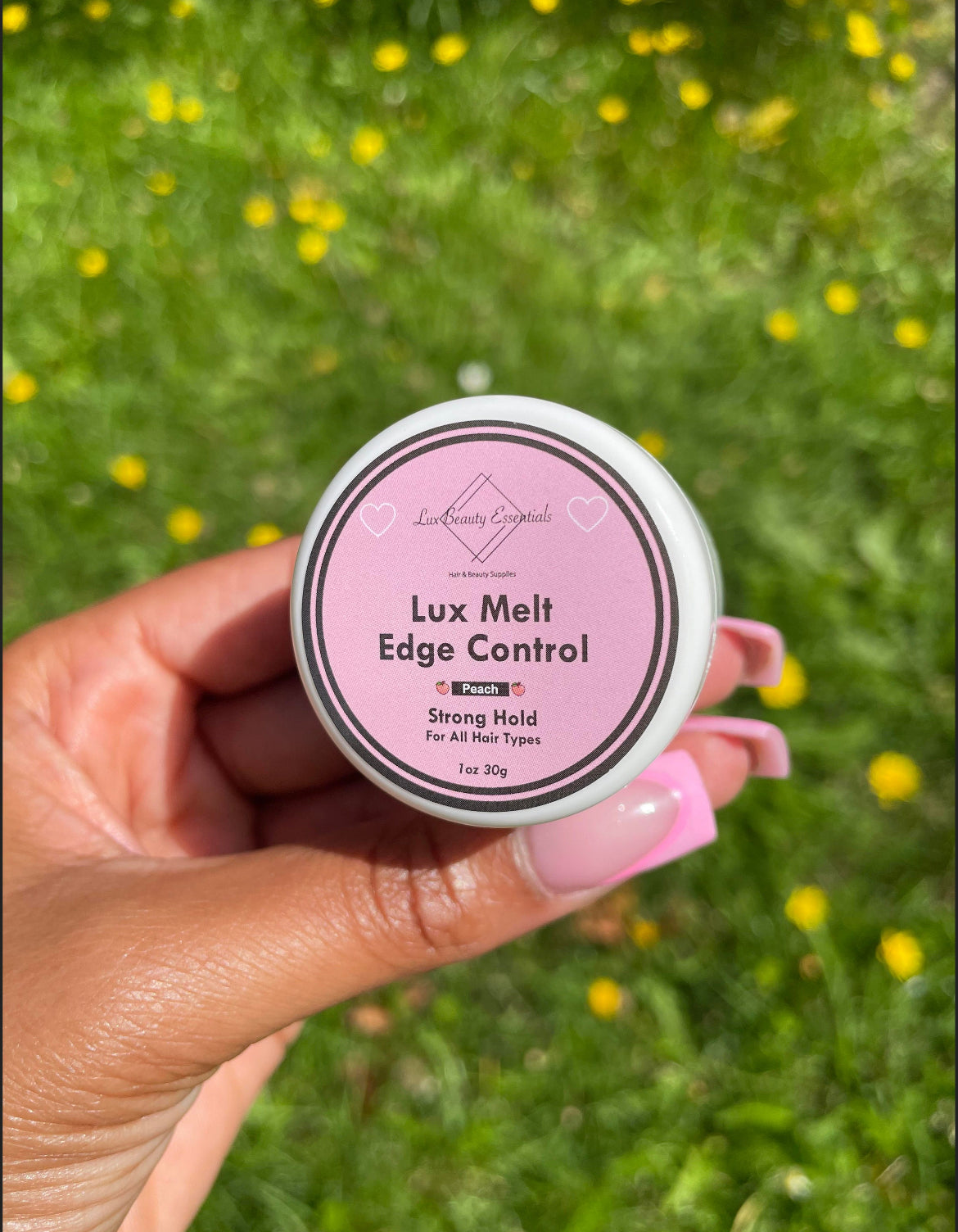 Lux Melt Edge Control - Edición mini - Aroma a melocotón
