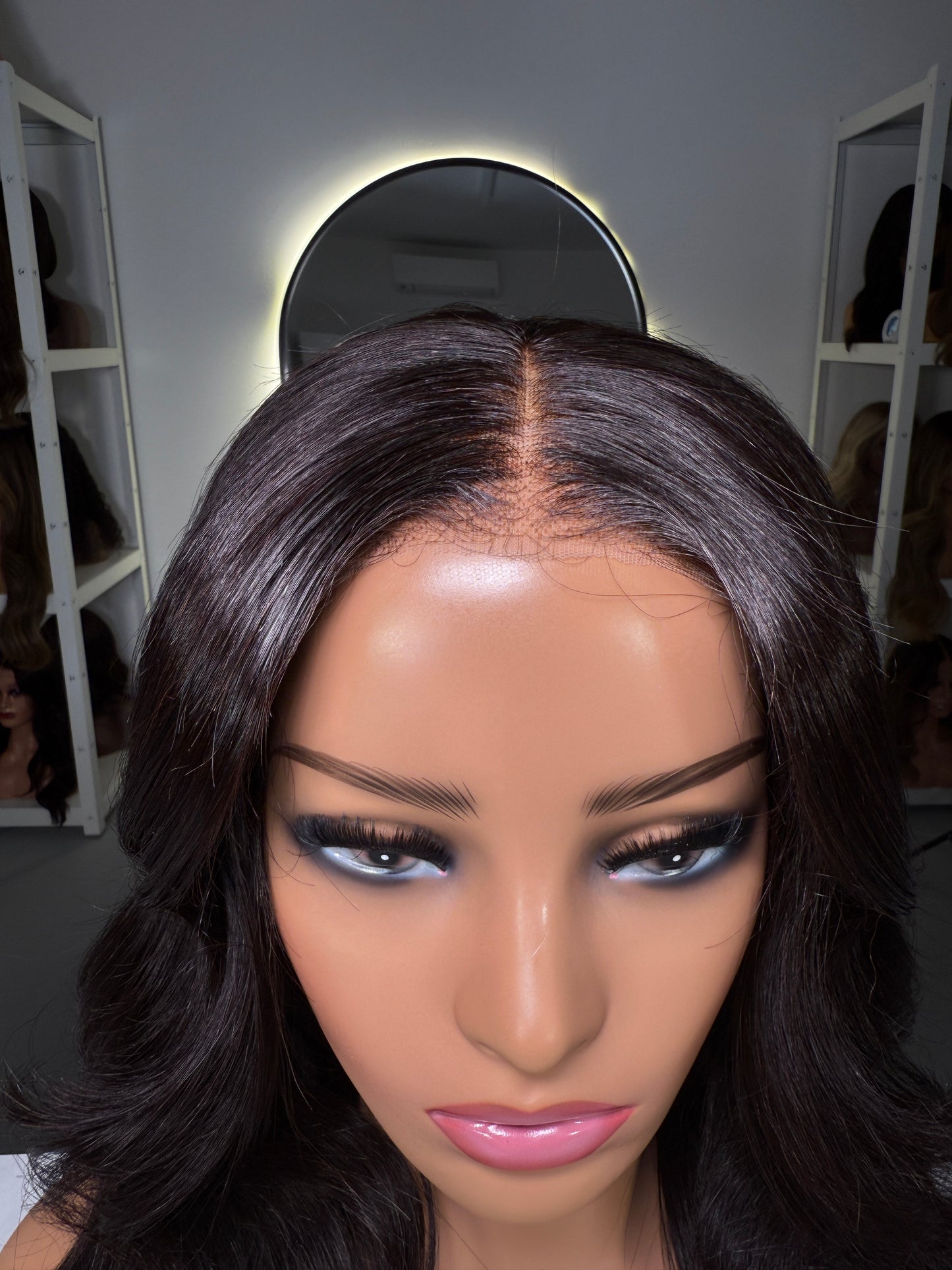 Pre-Cut Lace Camilla Wig (5x5 Swiss Lace)  - Extra Small Size Cap