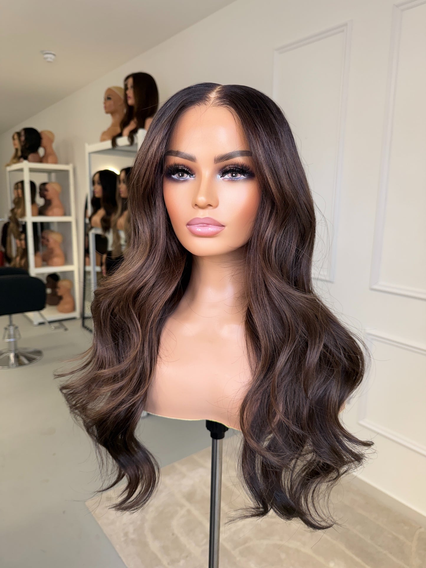 Ready To Ship Zina Wig (13x6 HD lace) - Medium Cap size