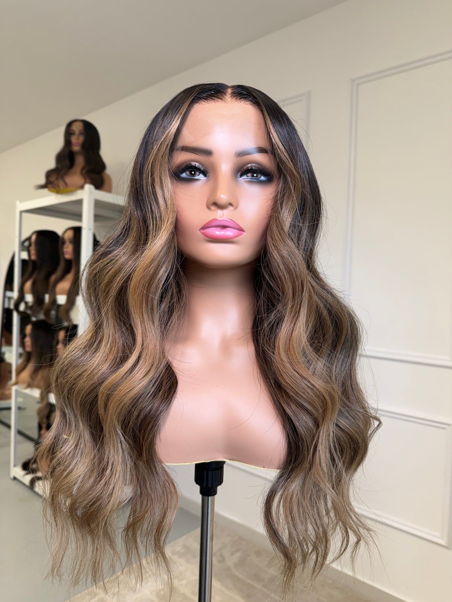 Ready To Ship Cassandra Wig (9x6 HD lace) - Large Cap size