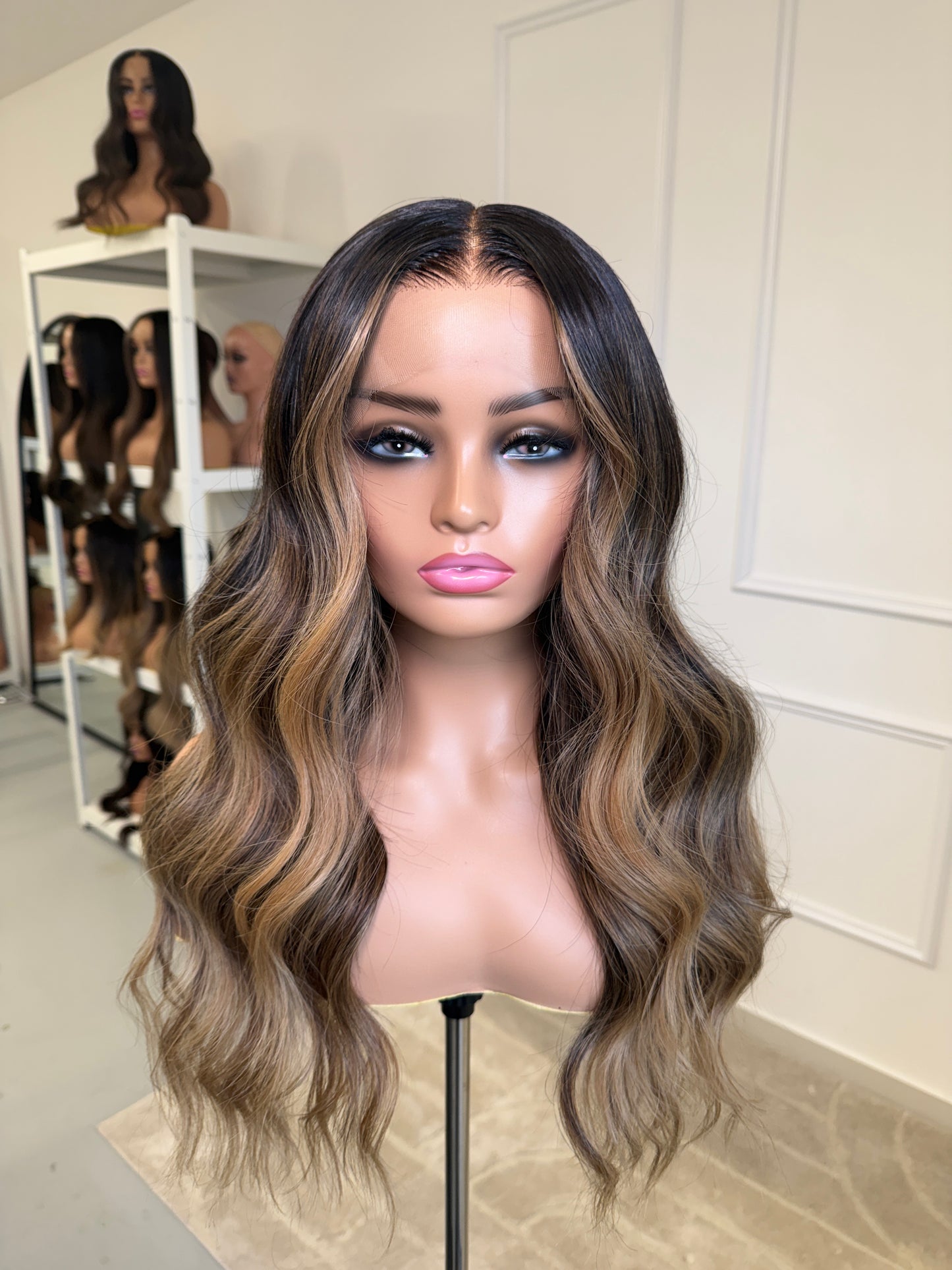 Ready To Ship Cassandra Wig (9x6 HD lace) - Large Cap size