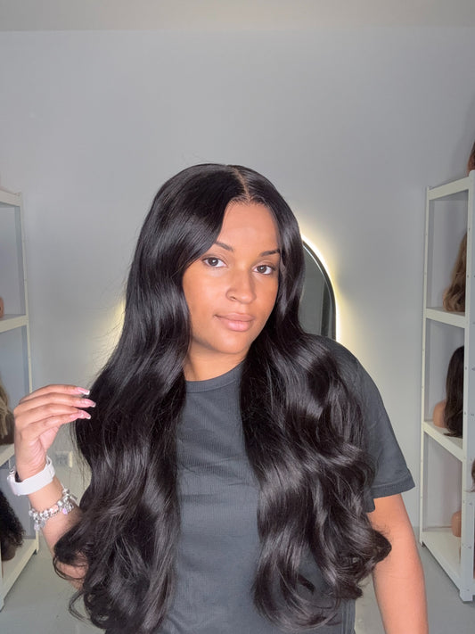 Ready To Ship Savanna Wig (13x4 Wig HD Lace Medium Size Wig Cap)