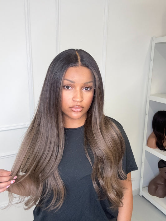 Ready To Ship Aarabella Wig (9x6 HD lace) - Small Cap size