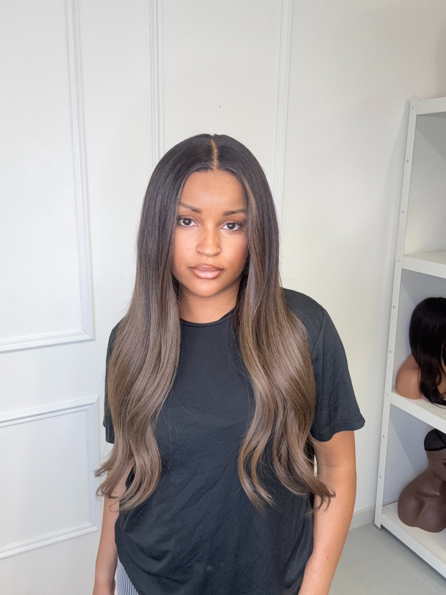 Ready To Ship Aarabella Wig (9x6 HD lace) - Small Cap size
