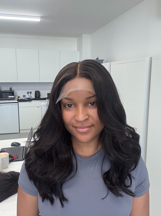 Ready To Ship Rose Wig (6x6 Transparent Swiss Lace)
