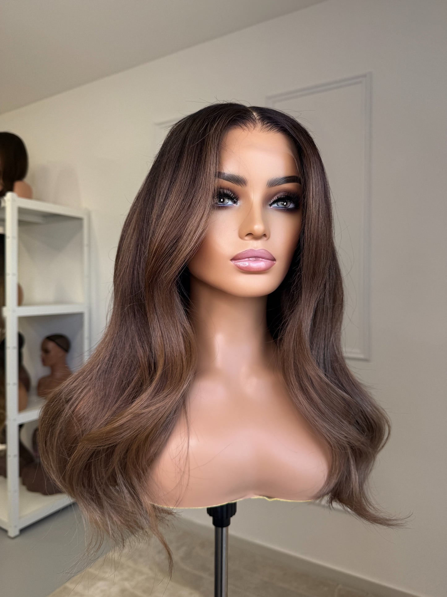 Ready To Ship Mena Wig (13x6 HD lace) - Small Cap size