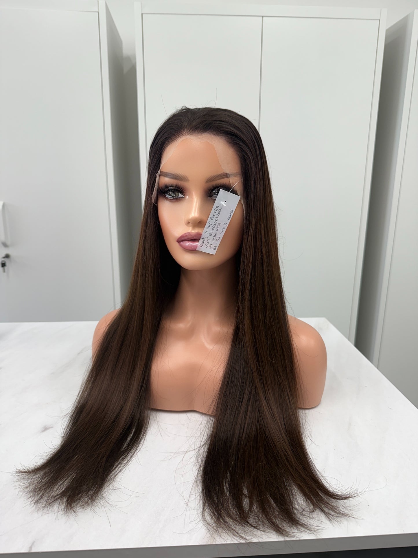 Ready To Ship Eve Wig (13x4 Transparent swiss lace) - Medium Cap size