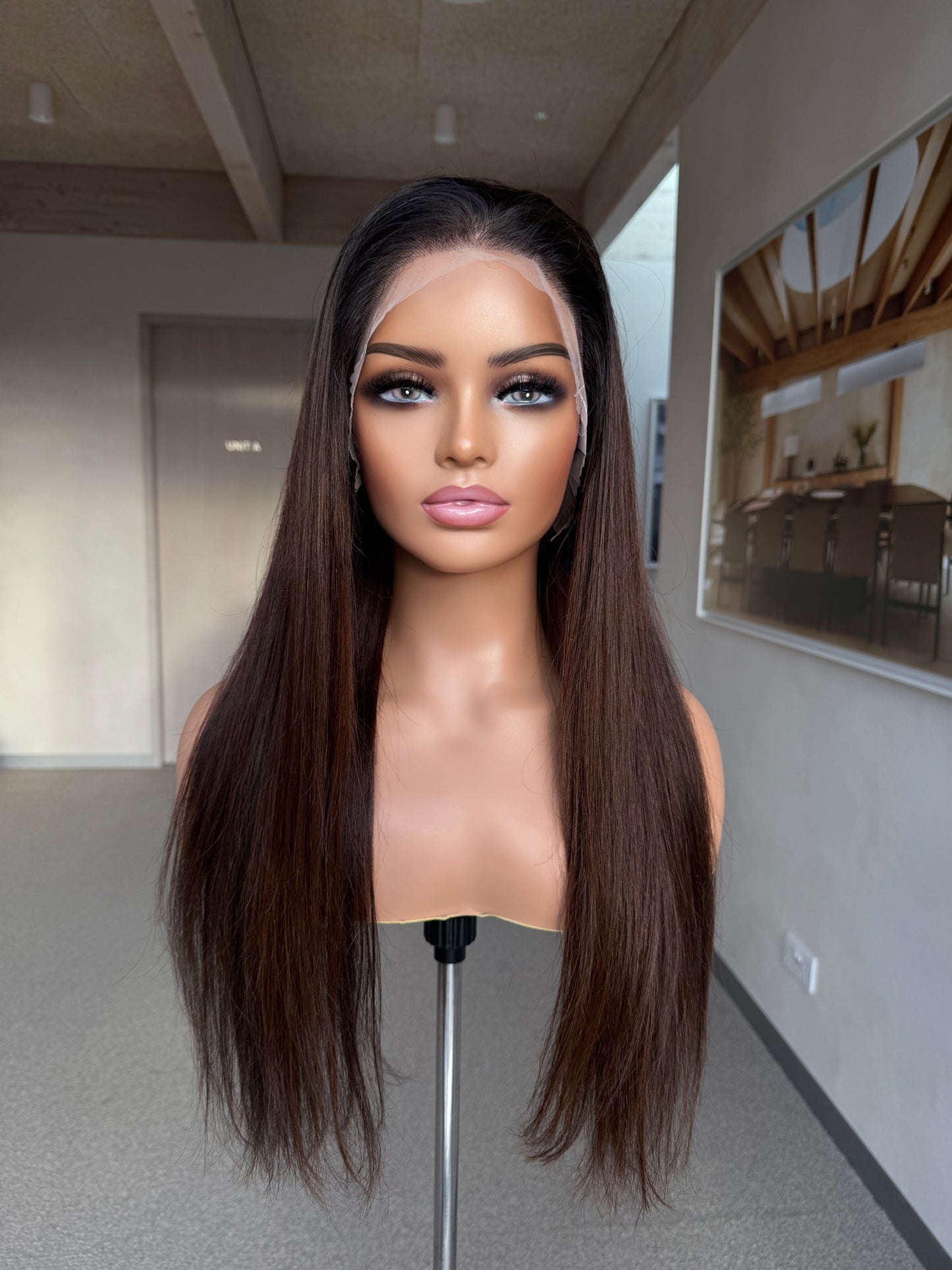 Ready To Ship Eve Wig (13x4 Transparent swiss lace) - Medium Cap size