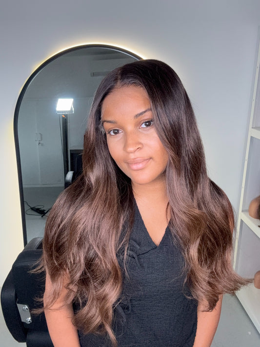 Ready To Ship Avienne Wig (7x7 HD Lace Large Size Wig Cap)