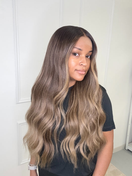 Ready To Ship Marcelline Wig (9x6 HD lace) - Medium Cap size